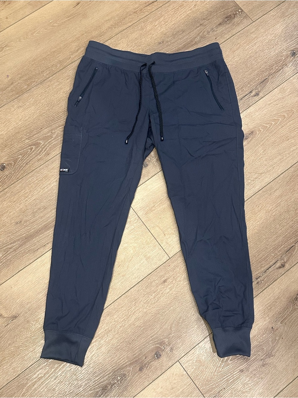 Women's Gray Jogger Pants - Comfortable Drawstring Fit